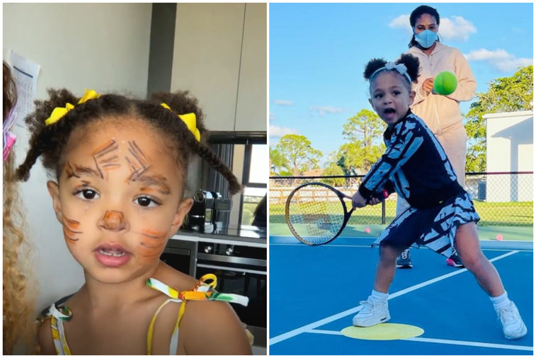 Imaginea articolului VIDEO Serena Williams şi fiica ei, Olympia, sunt „tigrii” de la Australian Open