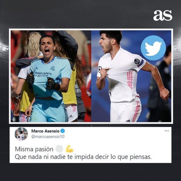 Imaginea articolului  Isabel, portarul feminin de la Real Madrid, ţinta unui atac misogin. Mai mulţi fotbalişti şi cluburi au sărit să o apere 