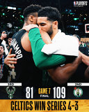 Imaginea articolului NBA play-off: Boston Celtics elimină campioana en-titre, Milwaukee Bucks