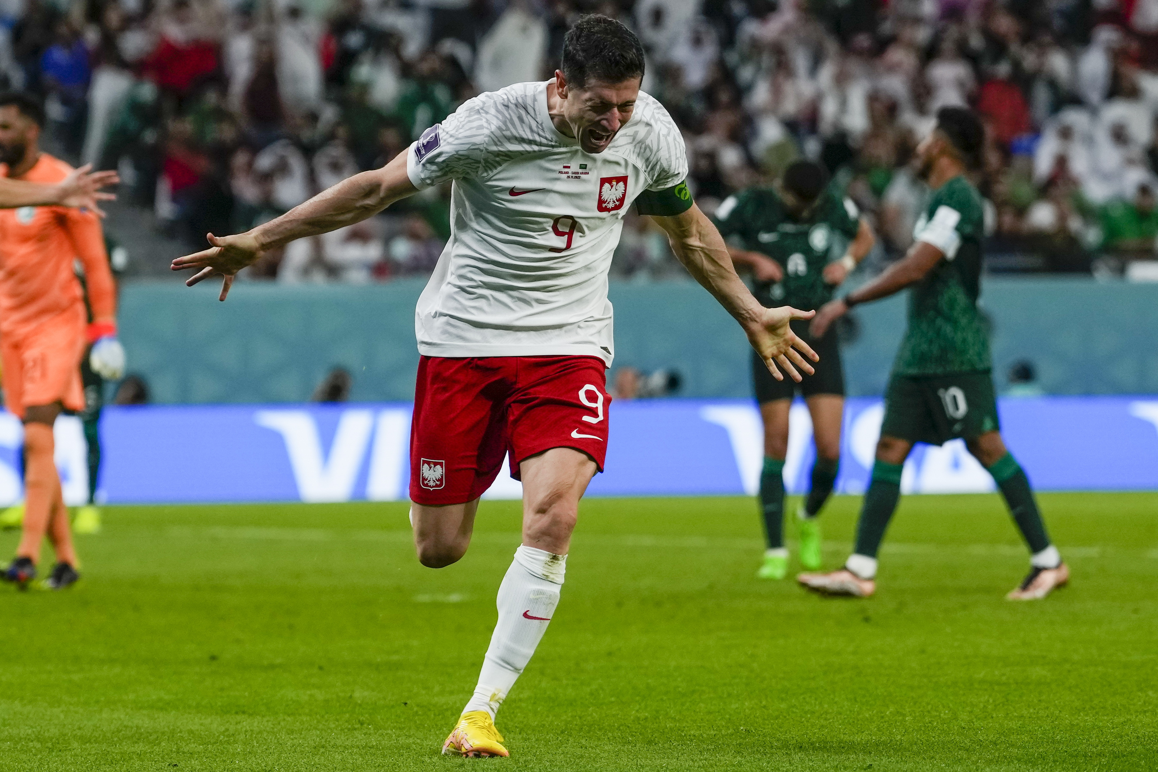 Cupa Mondială din Qatar: Polonia învinge Arabia Saudită şi urcă pe primul loc în grupă