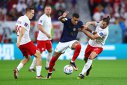 Imaginea articolului Franţa trece de Polonia, cu o dublă a lui Mbappé şi aşteaptă Anglia în „sferturi” la Cupa Mondială