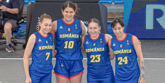 Imaginea articolului Naţionala femnină de baschet 3x3 a României – locul 4 la Jocurile Europene de la Cracovia 