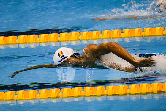 Imaginea articolului David Popovici s-a calificat în finala probei de 200 de metri din cadrul Campionatelor Mondiale de Nataţie