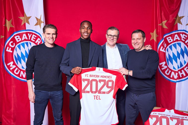 Imaginea articolului Mathys Tel, de la Bayern Munchen, şi-a prelungit contractul până în 2029