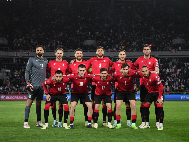 Imaginea articolului Georgia s-a calificat pentru prima dată la un turneu final după ce a învins Grecia la penalty-uri