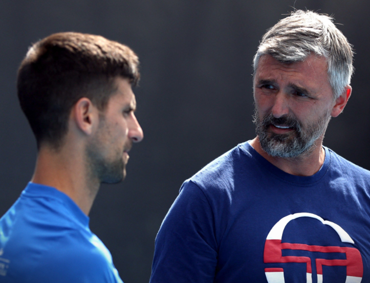 Imaginea articolului Djokovic se desparte în mod surprinzător de antrenorul Goran Ivanisevic. Sub îndrumarea lui, Djokovic a câştigat 12 titluri de Grand Slam