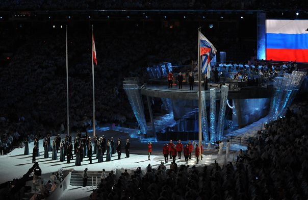 Ceremonia de încheiere a Jocurilor Olimpice de la Vancouver