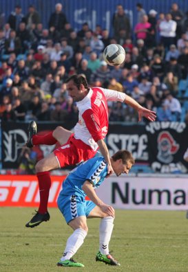 Oţelul Galaţi - Dinamo Bucureşti, scor 2-3, în Liga I