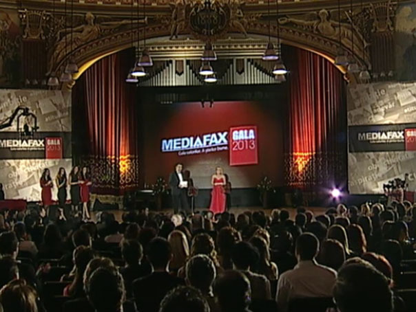 Imaginea articolului GALA MEDIAFAX 2013: MEDIAFAX a premiat protagoniştii ştirilor bune - FOTO, VIDEO