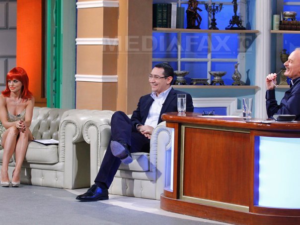 Imaginea articolului "Serviciul Român de Comedie" - lider de audienţă, miercuri seară, cu premierul Victor Ponta invitat