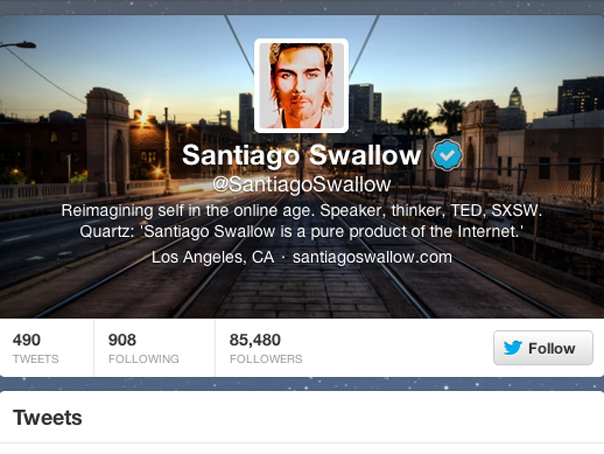 Imaginea articolului Cum să devii faimos pe Internet cu 68 de dolari: Povestea lui Santiago Swallow, utilizatorul celebru de care probabil nimeni nu a auzit - FOTO