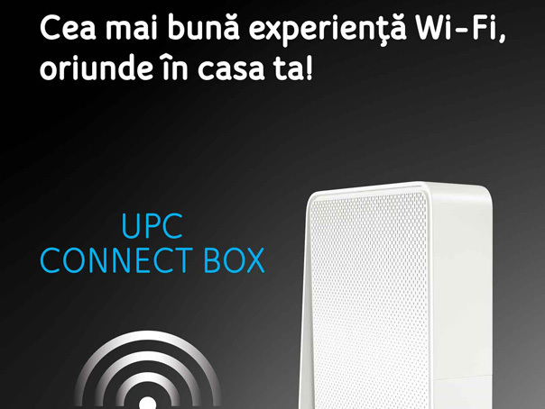 Imaginea articolului (P) UPC reinventează experienţa Wi-Fi prin lansarea modemului Connect Box - FOTO