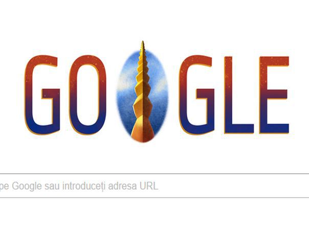Imaginea articolului Google sărbătoreşte Ziua Naţională a României printr-un logo în care apare "Coloana Infinitului"