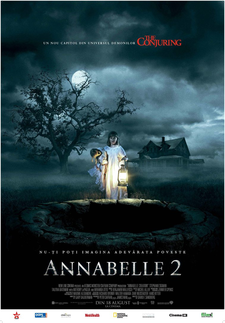 Imaginea articolului „Annabelle 2” sperie box office-ul şi devine filmul horror cu cele mai mari încasări din România