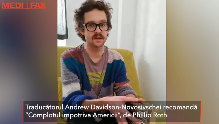 Imaginea articolului Pastila de lectură: Traducătorul Andrew Davidson-Novosivschei recomandă ”Complotul impotriva Americii”, de Phillip Roth