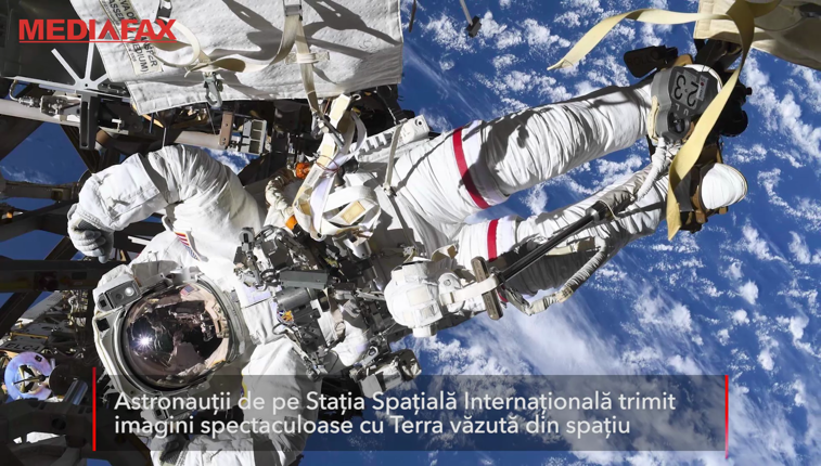 Imaginea articolului Imagini spectaculoase: Terra, aşa cum doar astronauţii o pot vedea. Mesaje de pe Staţia Spaţială Internaţională
