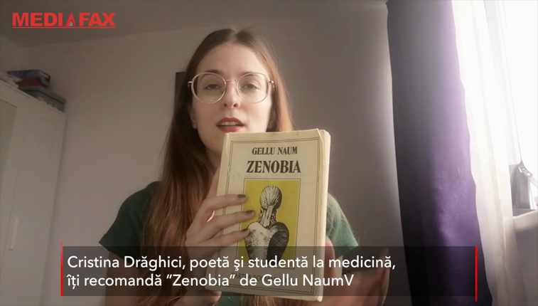 Imaginea articolului Pastila de Lectură: Cristina Drăghici, poetă şi medicinistă, îţi recomandă ”Zenobia” de Gellu Naum