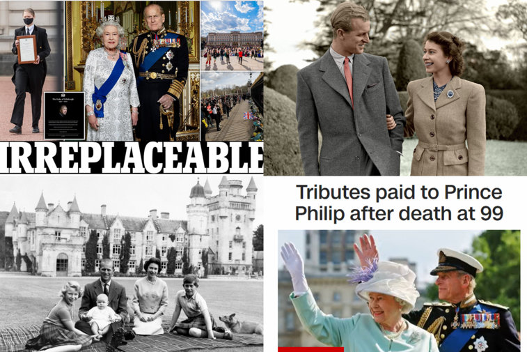 Imaginea articolului Prinţul Philip, prin ochii presei internaţionale. Moartea soţului reginei Elisabeta a stârnit un val de reacţii în întreaga lume