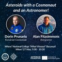 Imaginea articolului Eveniment inedit. Elevii din Bucureşti îi întâlnesc pe cosmonautul Dumitru Prunariu şi pe astronomul Alan Fitzsimmons 