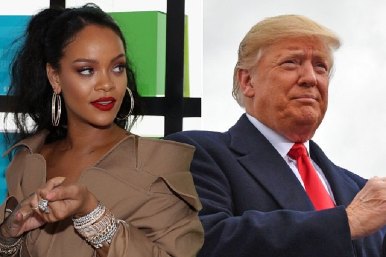 Imaginea articolului Rihanna nu-l mai vrea pe Trump preşedinte 