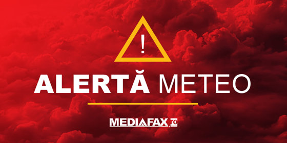 Imaginea articolului METEO. ANM: Cod galben de grindină, averse şi intensificări ale vântului în mai multe zone ale României