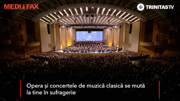 Imaginea articolului Opera şi concertele de muzică clasică se mută la tine în sufragerie