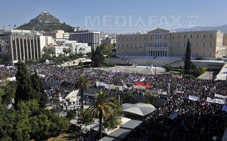 Imaginea articolului Grevă generală în Grecia, la 26 septembrie, din cauza măsurilor de austeritate