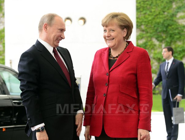 Imaginea articolului Vladimir Putin şi Angela Merkel se vor întâlni pe 16 noiembrie la Moscova