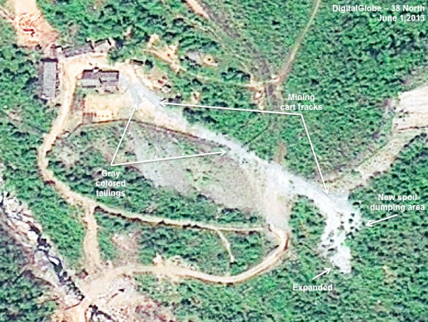 Imaginea articolului Coreea de Nord se pregăteşte pentru noi TESTE NUCLEARE. Imaginile din satelit care dezvăluie lucrările subterane
