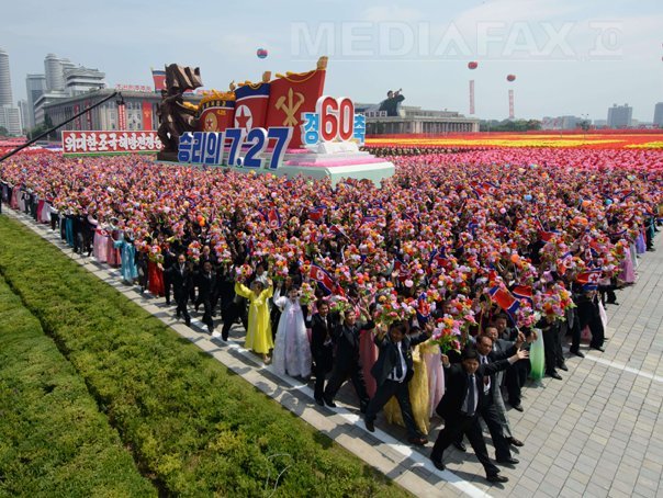 Imaginea articolului Cea mai SPECTACULOASĂ paradă militară organizată vreodată în Coreea de Nord - GALERIE FOTO, VIDEO