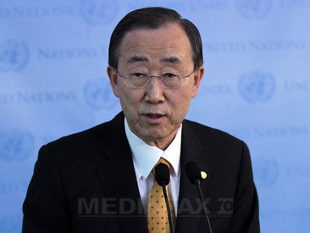 Imaginea articolului Ban Ki-moon face apel la desfăşurarea de observatori ONU şi OSCE în Ucraina