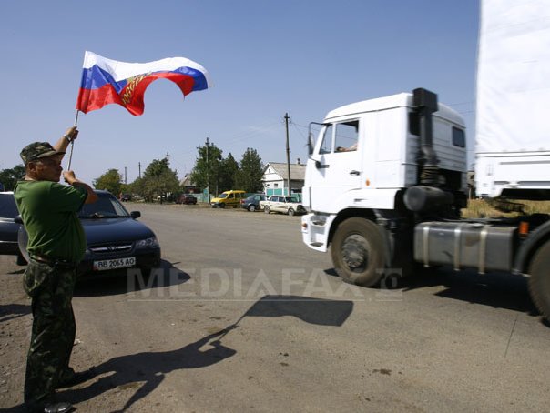 Imaginea articolului Ajutorul umanitar rus va fi livrat în Ucraina sub egida Crucii Roşii, anunţă Kremlinul