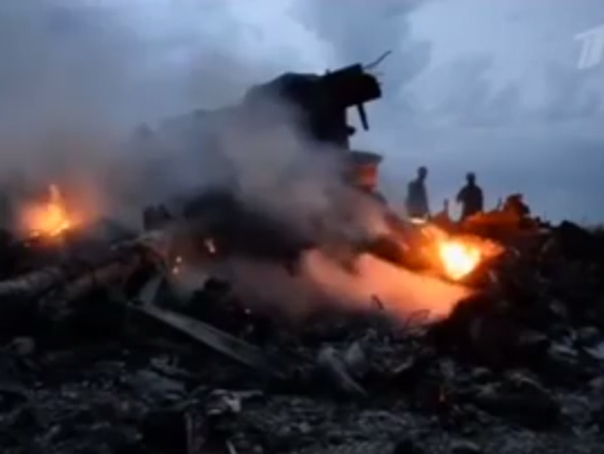 Imaginea articolului Noi imagini de la prăbuşirea cursei MH17: O televiziune rusă a prezentat o filmare realizată imediat după accident - VIDEO, FOTO