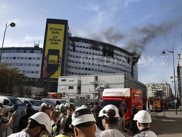 Imaginea articolului Angajaţii Radio France, evacuaţi din cauza unui incendiu la Casa Radio din Paris
