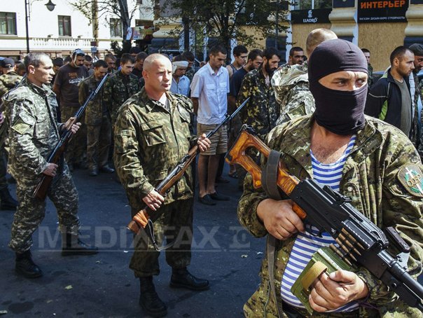 Imaginea articolului Rebelii de la Doneţk afirmă că nu sunt îngrijoraţi de intenţia Kievului de a revizui planul de pace