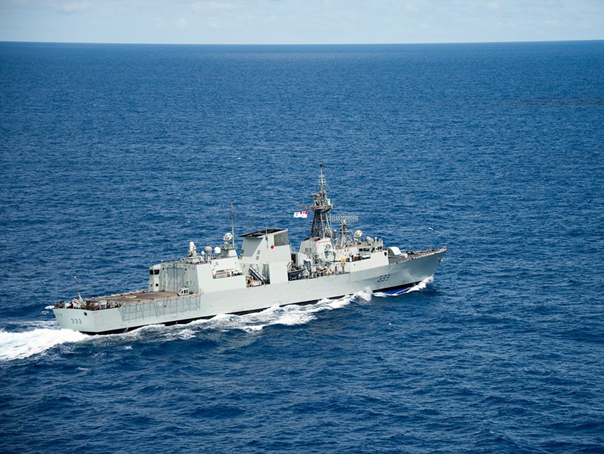 Imaginea articolului O fregată canadiană se va alătura forţelor NATO din Mediterana în contextul crizei din Ucraina