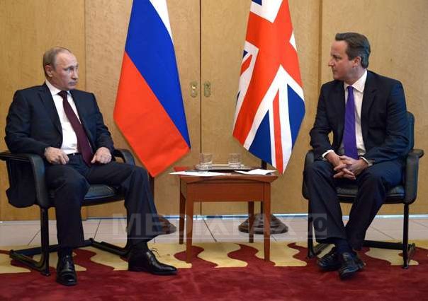 Imaginea articolului Cameron şi Putin au discutat la telefon despre conflictul din Siria şi situaţia din estul Ucrainei 
