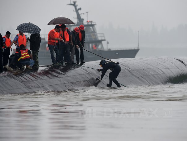 Imaginea articolului Bilanţul victimelor naufragiului din fluviul Yangtze a crescut la 431 de morţi