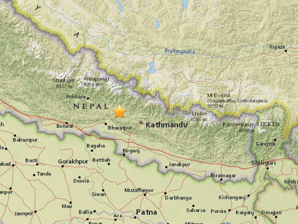 Imaginea articolului Cutremur cu magnitudinea de 4,8 în Nepal