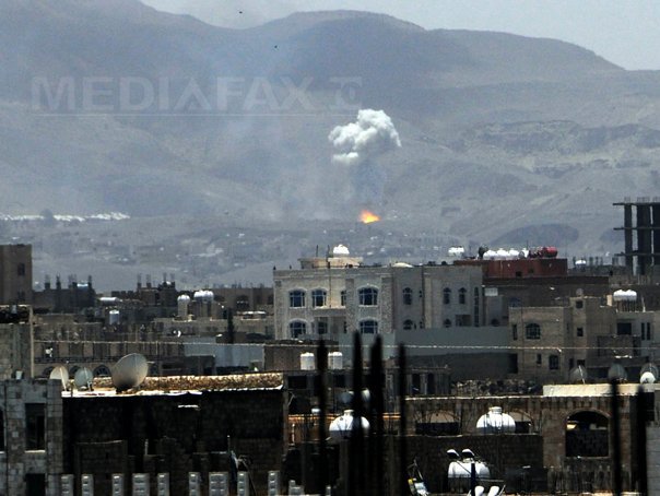Imaginea articolului Cincisprezece morţi în urma unor raiduri aeriene efectuate de coaliţia arabă în Yemen