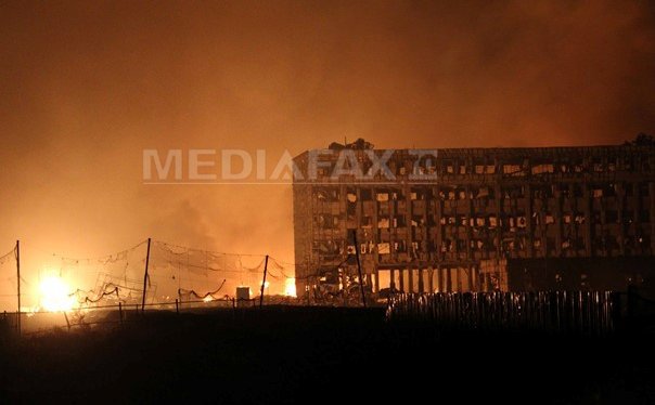 Imaginea articolului EXPLOZII URIAŞE în China: Cum arată zonele devastate de cele două deflagraţii, echivalente cu detonarea a zeci de tone de TNT - GALERIE FOTO