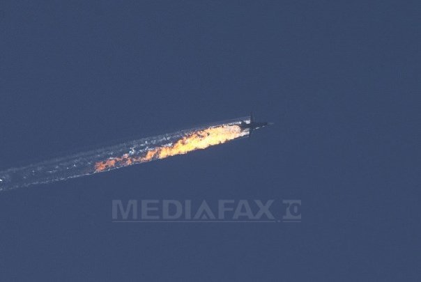 Imaginea articolului INCIDENT Turcia - Rusia. Pilotul salvat: Avionul militar rus era în spaţiul Siriei. Turcia nu a lansat niciun avertisment
