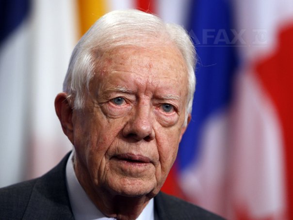 Imaginea articolului Fostul preşedinte american Jimmy Carter anunţă că s-a vindecat de cancer