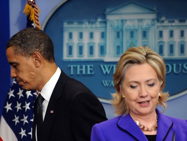 Imaginea articolului Hillary Clinton afirmă că l-ar propune pe Barack Obama la Curtea Supremă, dacă va deveni preşedinte