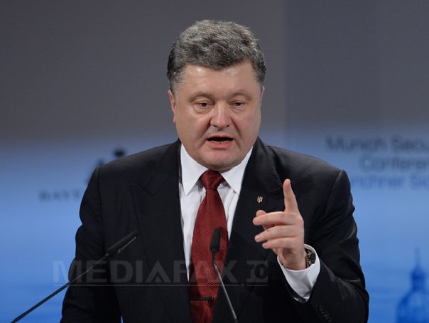 Imaginea articolului Preşedintele Ucrainei, Petro Poroşenko cere UE să înăsprească sancţiunile împotriva Rusiei