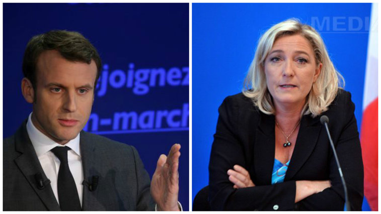 Imaginea articolului REZULTATE FINALE ALEGERI FRANŢA. Emmanuel Macron şi Le Pen se vor confrunta în turul al doilea al alegerilor prezidenţiale