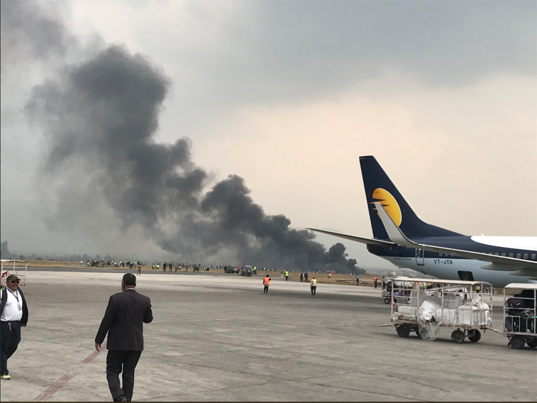 Imaginea articolului Un avion de pasageri s-a prăbuşit în apropierea aeroportului din Kathmandu: 71 de persoane se aflau la bord