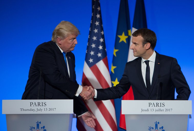 Imaginea articolului OPINIE Sarcasticul sfat al lui Trump: Make France Great Again