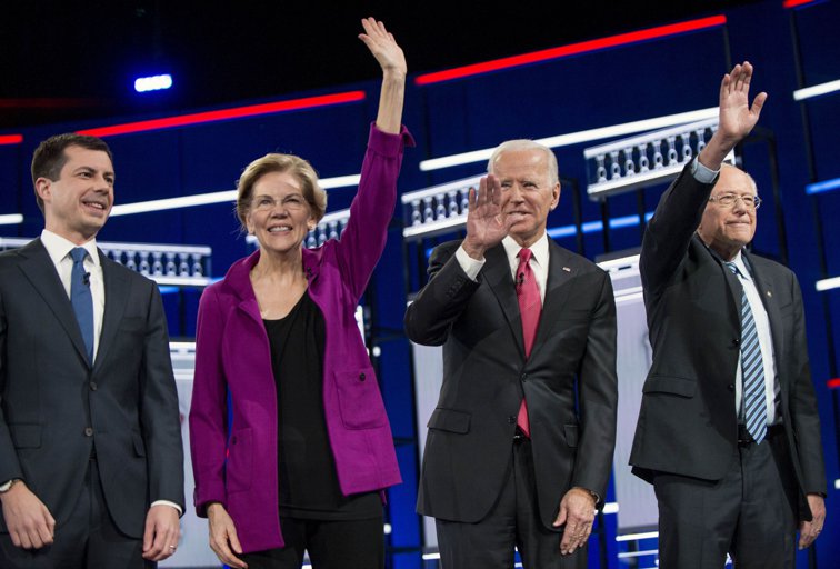 Imaginea articolului O dezbatere a candidaţilor democraţi pentru preşedinţia SUA a avut loc în Iowa
