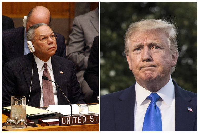 Imaginea articolului Reacţia lui Trump după ce Colin Powell a spus că va vota cu Joe Biden: ”Un adevărat cadavru va vota pentru un alt cadavru”